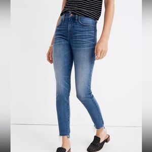 Madewell 9” High-Rise Skinny Crop Jeans